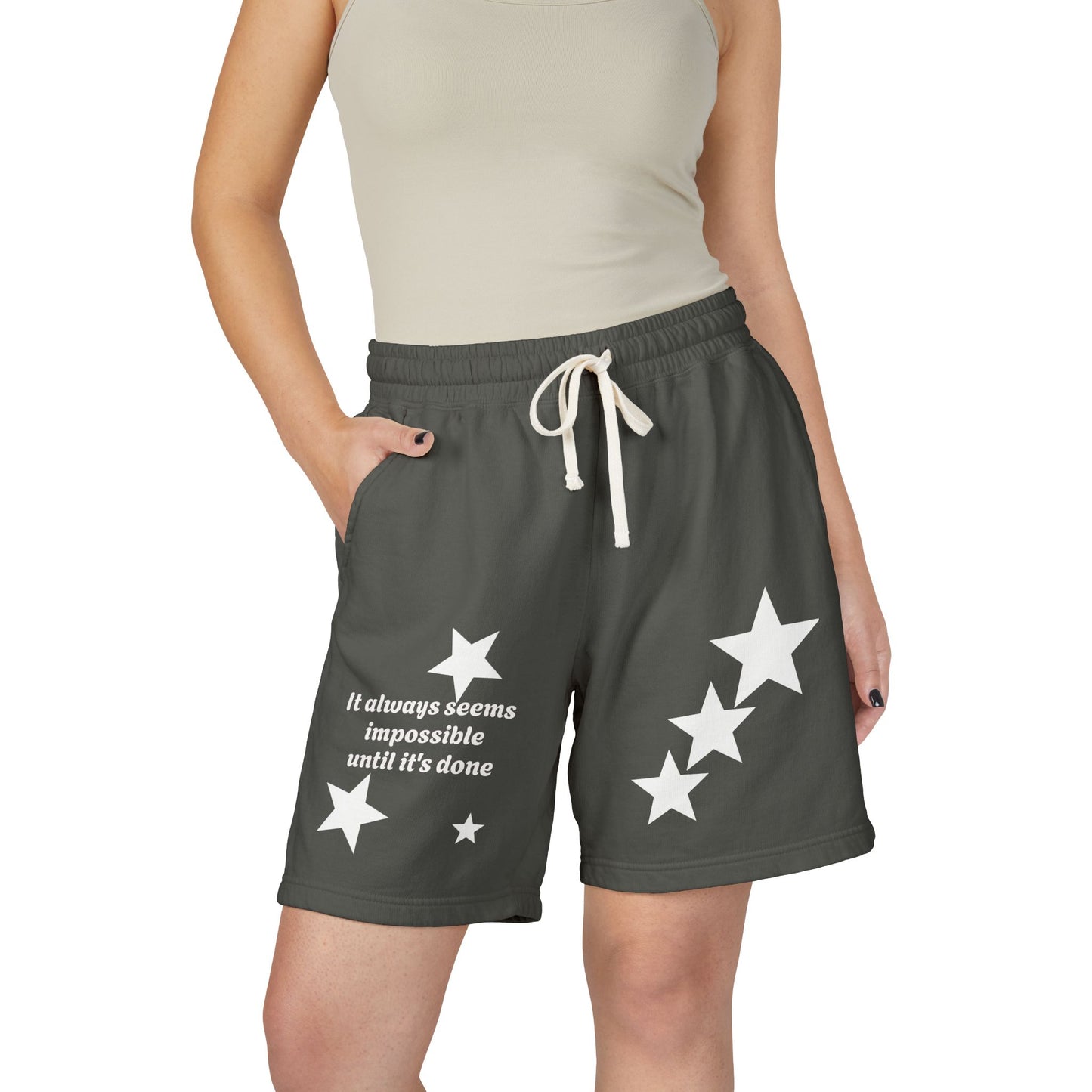 Stars Sweat Shorts | Motivational AESRDTYFUGI;HOJP